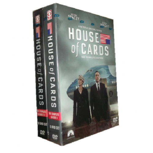 House of Cards season 1-4 DVD box set